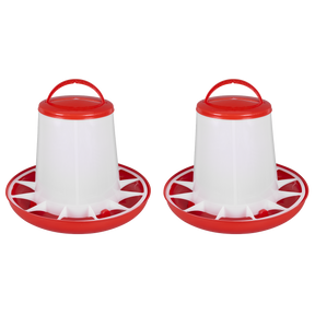 Sealey AFT042 Poultry Feeder 6kg - Pack of 2