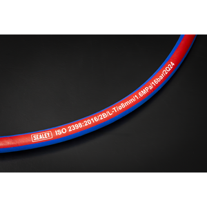 Sealey AH10R Extra-Heavy-Duty Air Hose with 1/4"BSP Unions 10m x 8mm - additional view 5