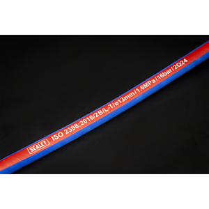 Sealey AH15R/12 Extra-Heavy-Duty Air Hose with 1/2"BSP Unions 15m x 13mm - additional view 3