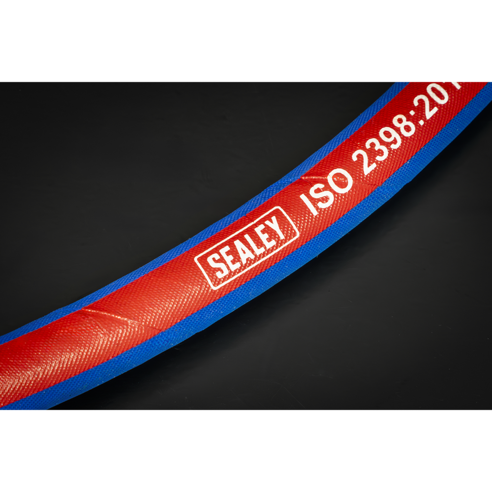 Sealey AH15R Extra-Heavy-Duty Air Hose with 1/4"BSP Unions with 15m x 8mm - additional view 4