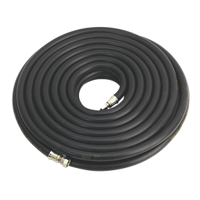 Sealey AH15RX/38 Heavy-Duty Air Hose with 1/4"BSP Unions 15m x 10mm