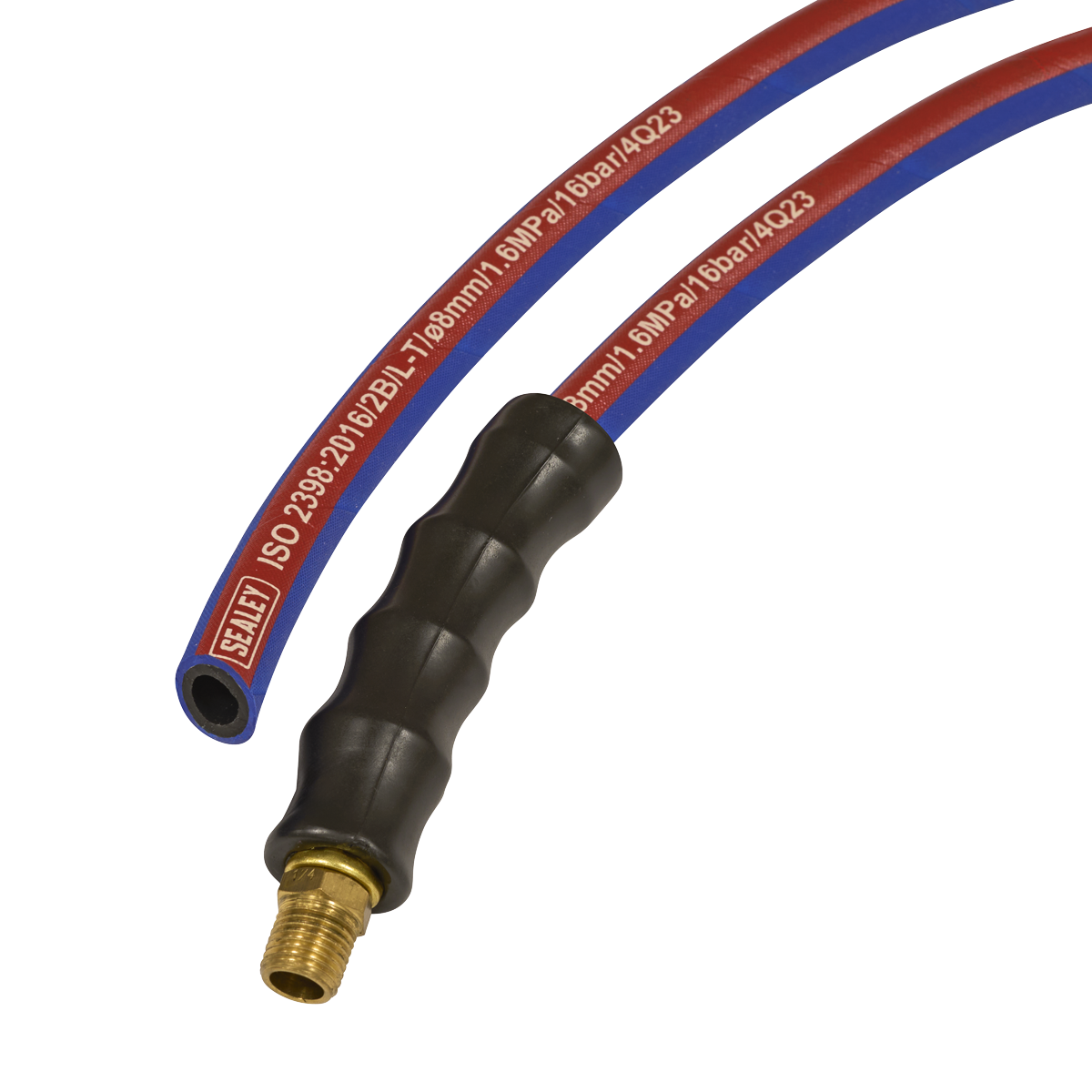 Sealey AH20R Extra-Heavy-Duty Air Hose with 1/4"BSP Unions 20m x 8mm - additional view 2