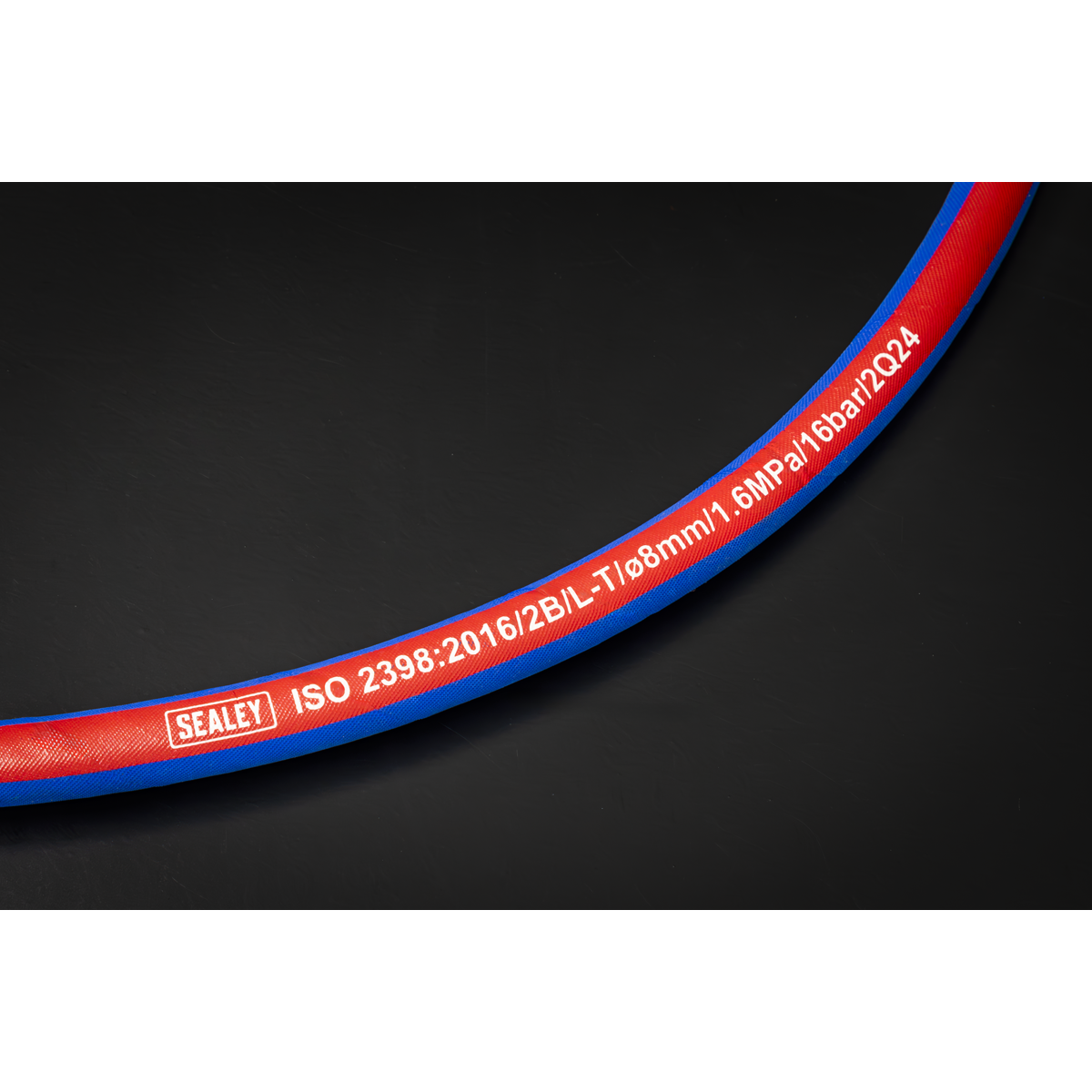 Sealey AH30R Extra-Heavy-Duty Air Hose with 1/4"BSP Unions 30m x 8mm - additional view 5