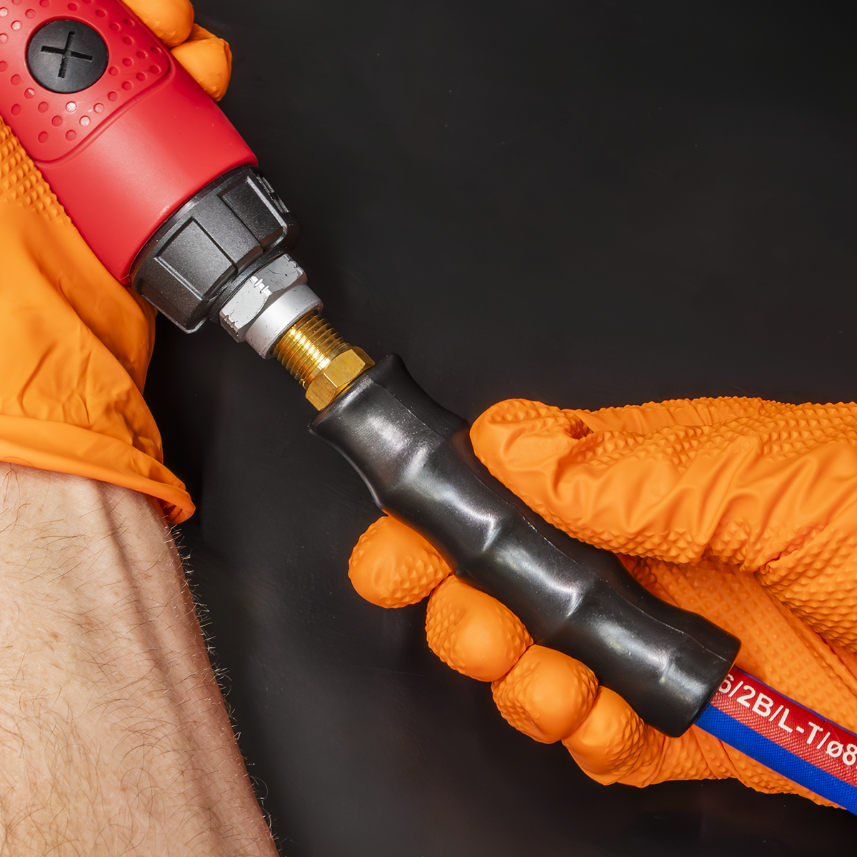 Sealey AH5R Extra-Heavy-Duty Air Hose with 1/4"BSP Unions 5m x 8mm - additional view 8