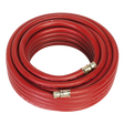 Sealey AHC1538 Air Hose with 1/4"BSP Unions 15m x 10mm