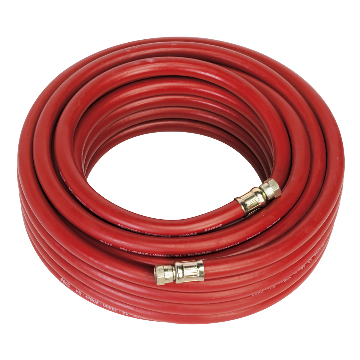 Sealey AHC1538 Air Hose with 1/4"BSP Unions 15m x 10mm