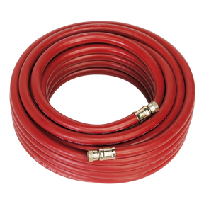 Sealey AHC1538 Air Hose with 1/4"BSP Unions 15m x 10mm
