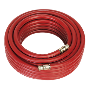 Sealey AHC1538 Air Hose with 1/4"BSP Unions 15m x 10mm