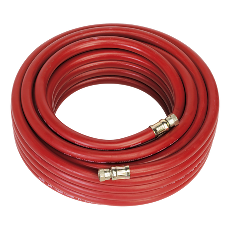 Sealey AHC1538 Air Hose with 1/4"BSP Unions 15m x 10mm