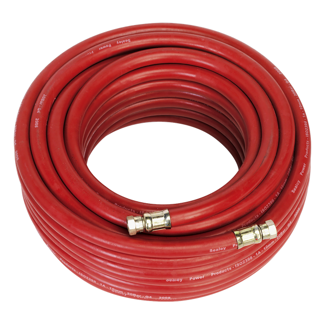 Sealey AHC2038 Air Hose with 1/4"BSP Unions 20m x 10mm