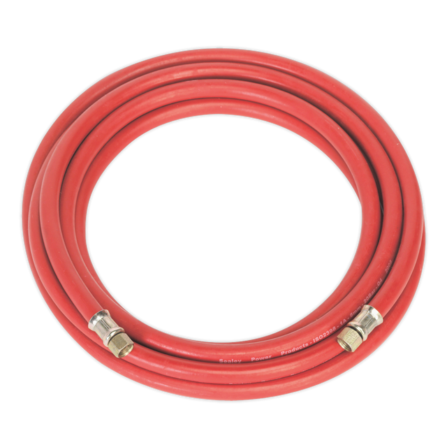 Sealey AHC5 Air Hose with 1/4"BSP Unions 5m x 8mm
