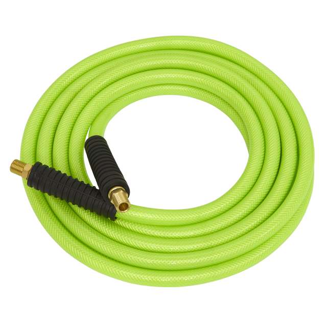 Sealey AHFC20 High-Visibility Air Hose with 1/4"BSP Unions 20m x 8mm