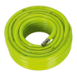 Sealey AHFC2038 High-Visibility Air Hose with 1/4"BSP Unions 20m x 10mm
