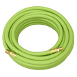 Sealey AHH10 High-Visibility Hybrid Air Hose with 1/4"BSP Unions 10m x 8mm