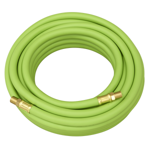 Sealey AHH10 High-Visibility Hybrid Air Hose with 1/4"BSP Unions 10m x 8mm