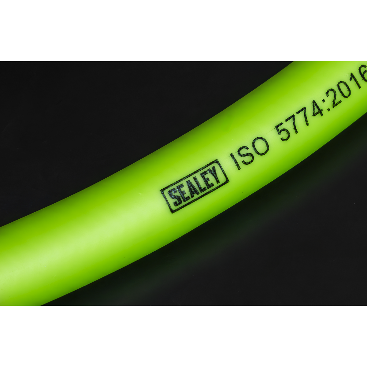 Sealey AHHC10G High-Visibility Hybrid Air Hose with 1/4"BSP Unions 10m x 8mm - additional view 8