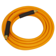 Sealey AHHC15 High-Visibility Hybrid Air Hose with 1/4"BSP Unions 15m x 8mm