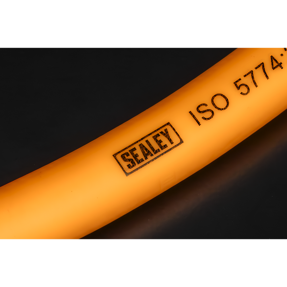 Sealey AHHC5 High-Visibility Hybrid Air Hose with 1/4"BSP Unions 5m x 8mm - additional view 8