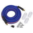 Sealey AHK05 Extra-Heavy-Duty High Flow Air Hose Kit with Couplings 15m x 13mm