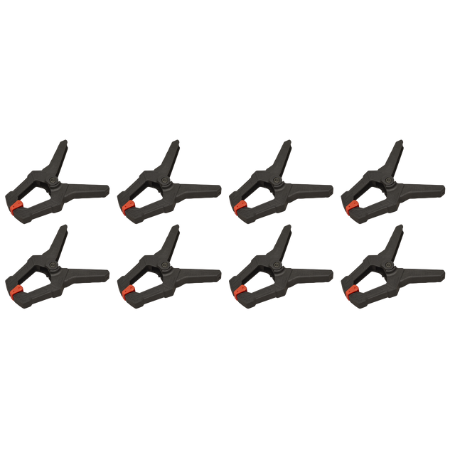 Sealey AK038 Spring Clamp Set 45mm 8pc