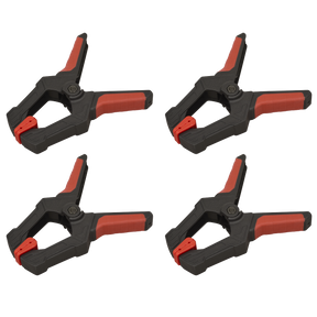 Sealey AK044 Spring Clamp Set 60mm 4pc