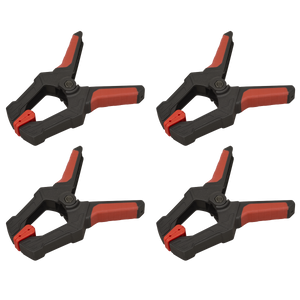 Sealey AK044 Spring Clamp Set 60mm 4pc