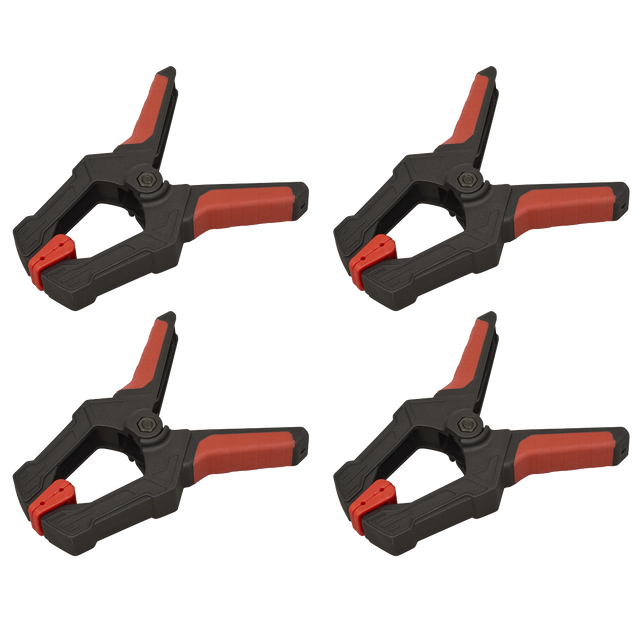 Sealey AK044 Spring Clamp Set 60mm 4pc