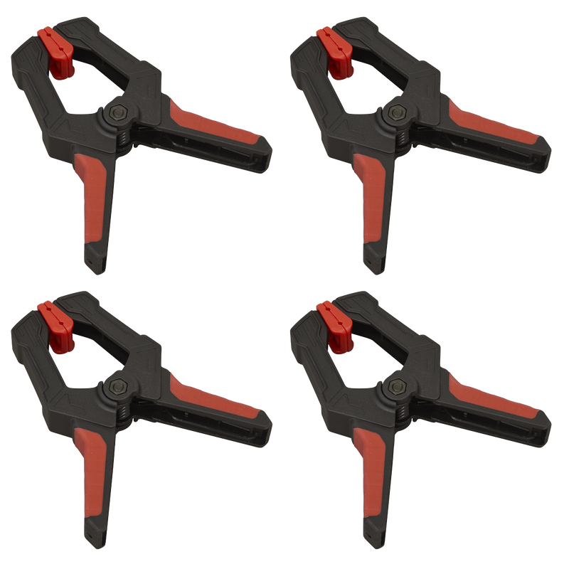 Sealey AK044 Spring Clamp Set 60mm 4pc - additional view 2
