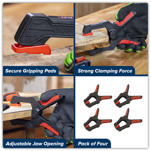Sealey AK064 Spring Clamp Set 80mm 4pc - additional view 4