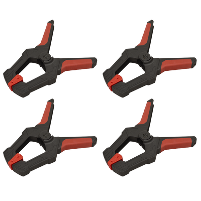 Sealey AK064 Spring Clamp Set 80mm 4pc