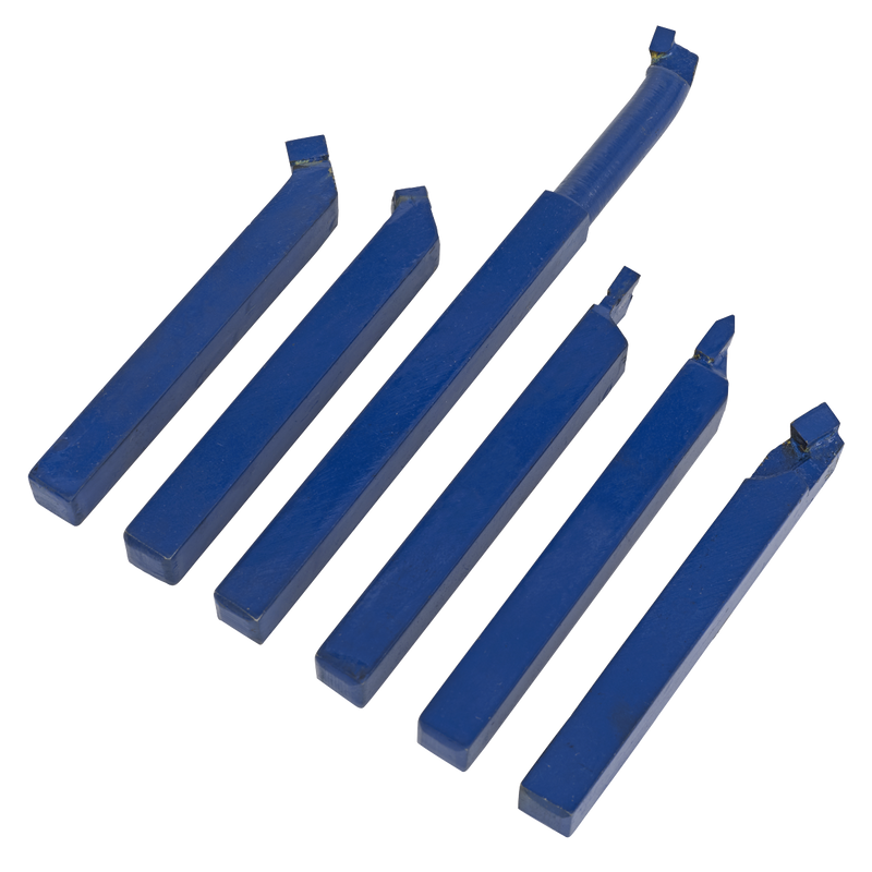 Sealey AK1122 Lathe Turning Tool Set 10mm x 10mm 6pc - additional view 2