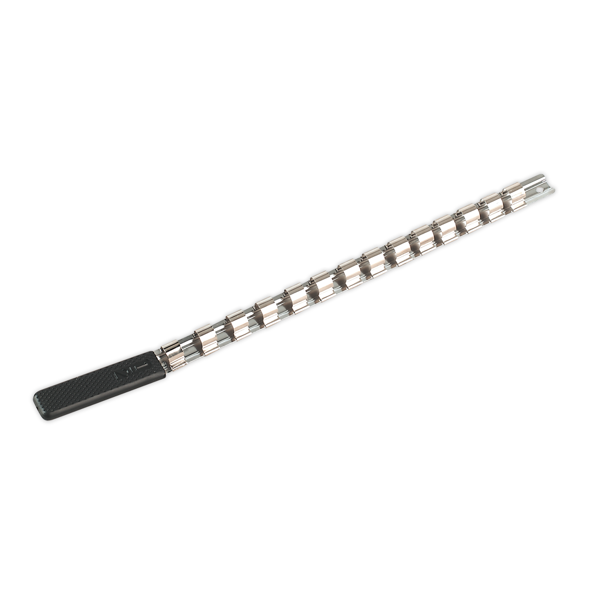 Sealey AK1214 Premier Socket Retaining Rail with 14 Clips 1/2"Sq Drive