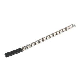 Sealey AK1214 Premier Socket Retaining Rail with 14 Clips 1/2"Sq Drive