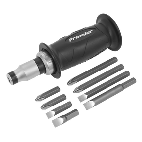 Sealey AK2082 Premier Impact Driver Set with Protection Grip 10pc