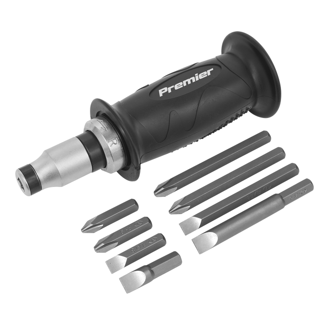 Sealey AK2082 Premier Impact Driver Set with Protection Grip 10pc