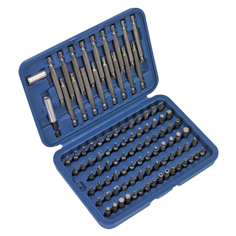 Sealey AK2099 Premier Power Tool/Security Bit Set, Long & Short 99pc