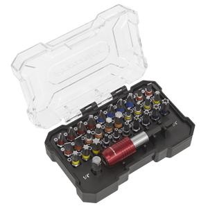 Sealey AK2110 Premier Colour-Coded Power Tool Bit Set 32pc