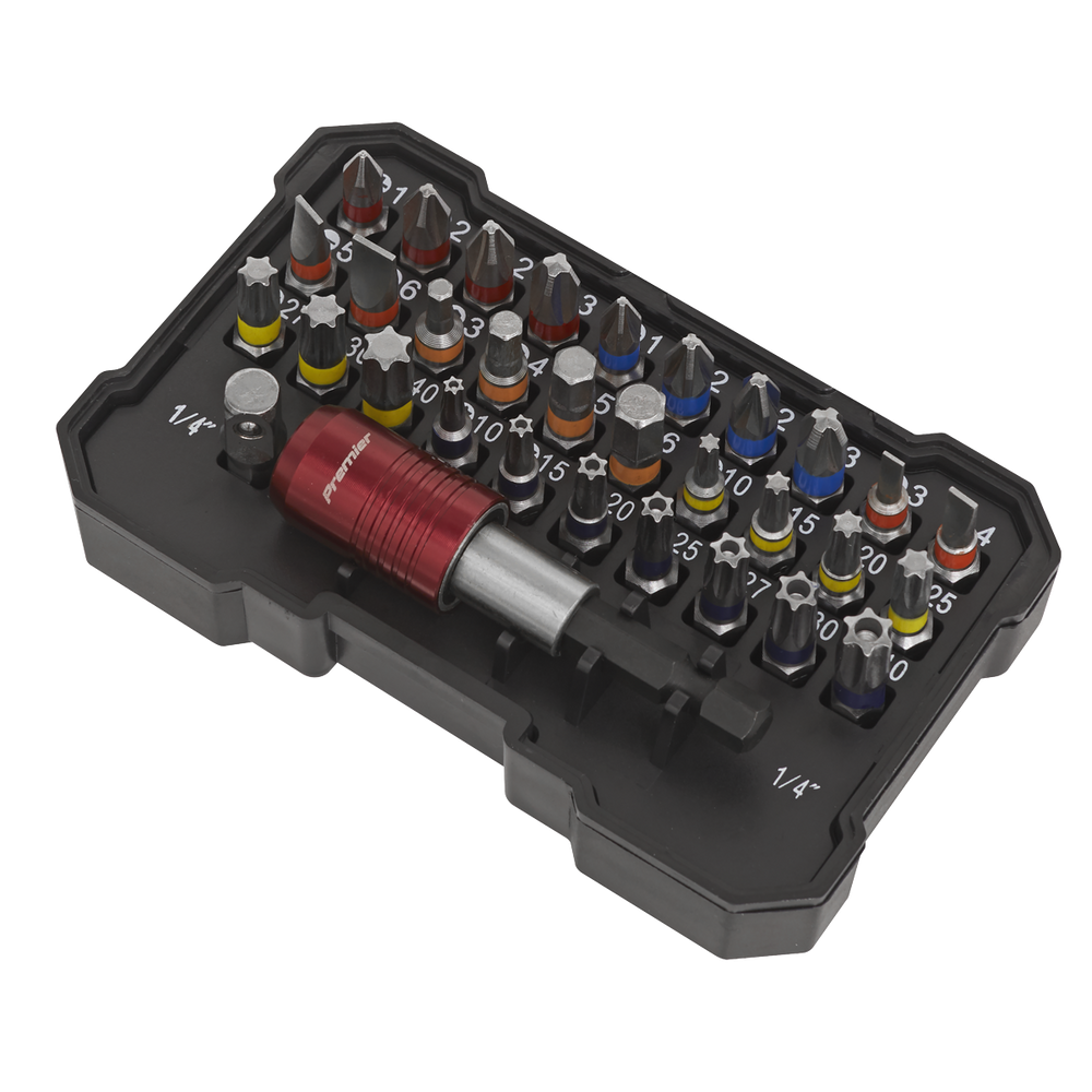 Sealey AK2110 Premier Colour-Coded Power Tool Bit Set 32pc - additional view 9