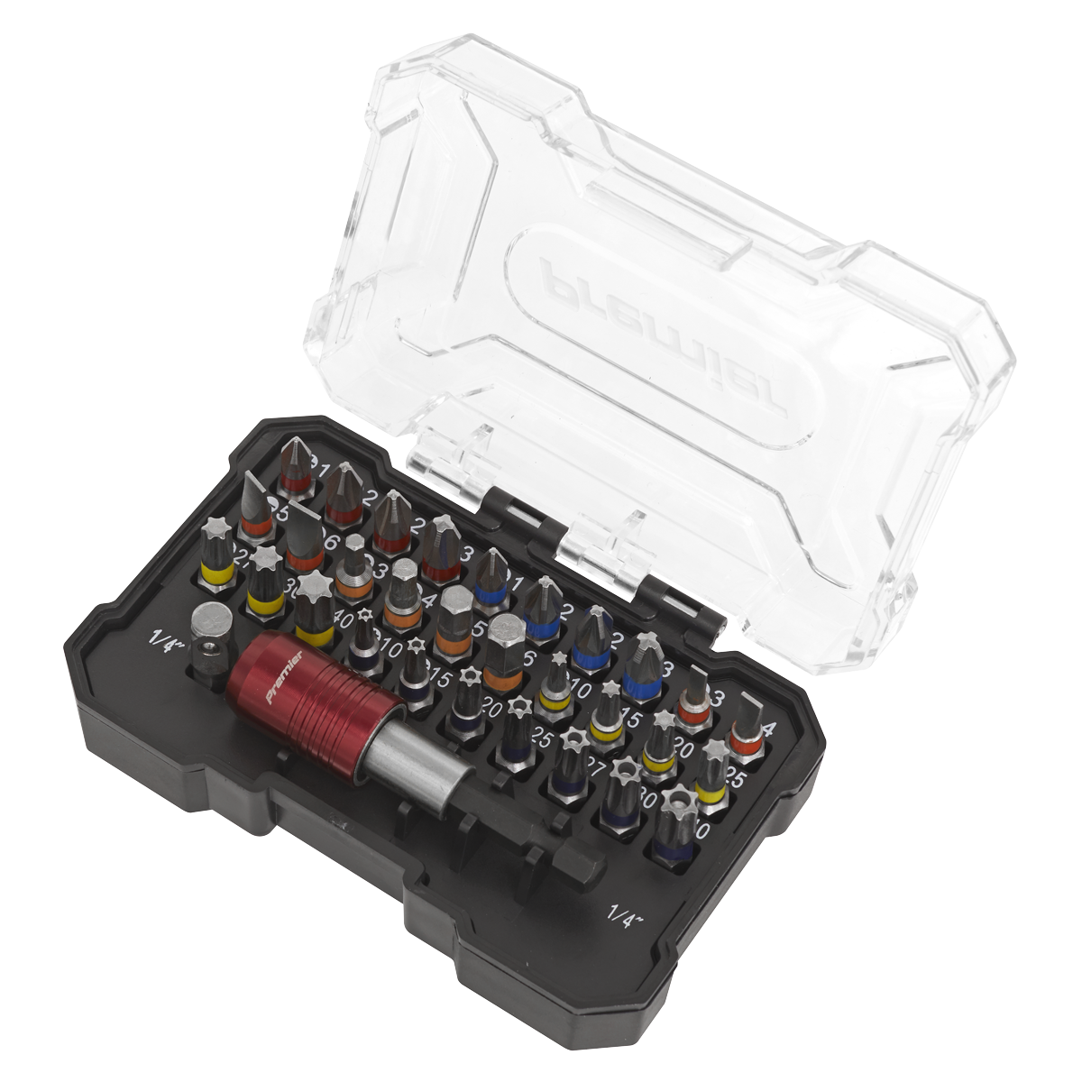 Sealey AK2110 Premier Colour-Coded Power Tool Bit Set 32pc - additional view 7
