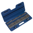Sealey AK21956 Premier Security TRX-Star*/Hex/Ribe/Spline Bit Set 3/8" & 1/2"Sq Drive 56pc