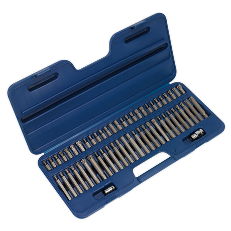 Sealey AK21956 Premier Security TRX-Star*/Hex/Ribe/Spline Bit Set 3/8" & 1/2"Sq Drive 56pc
