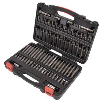Sealey AK21974P Premier TRX-Star*/Security TRX-Star*/Hex/Ribe/Spline Bit Set 3/8" & 1/2"Sq Drive 74pc