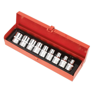 Sealey AK230 Premier TRX-Star* Female Socket Set 1/2"Sq Drive 9pc - additional view 3
