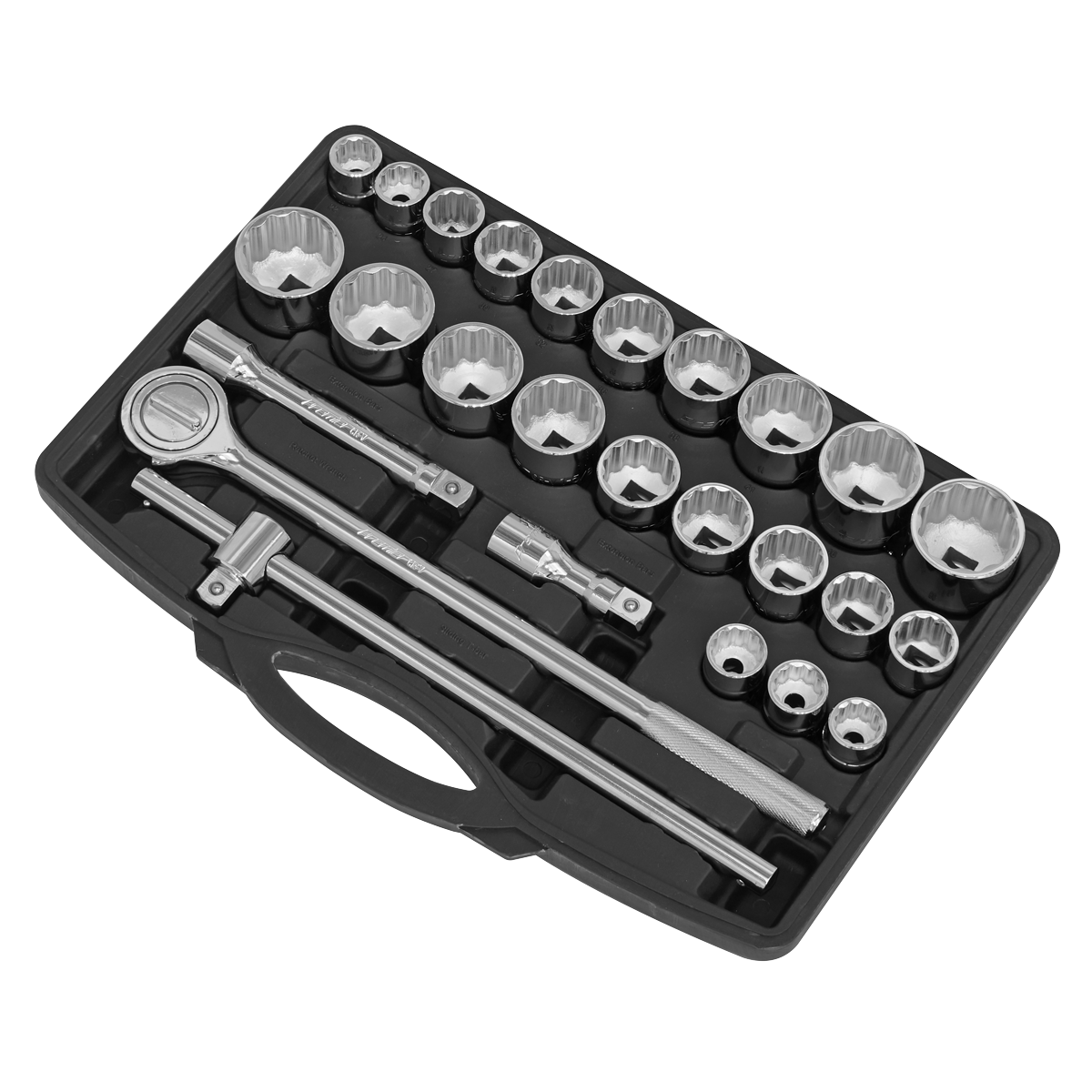 Sealey AK2582 Premier Metric/Imperial Socket Set 3/4"Sq Drive 12-Point 26pc - additional view 5