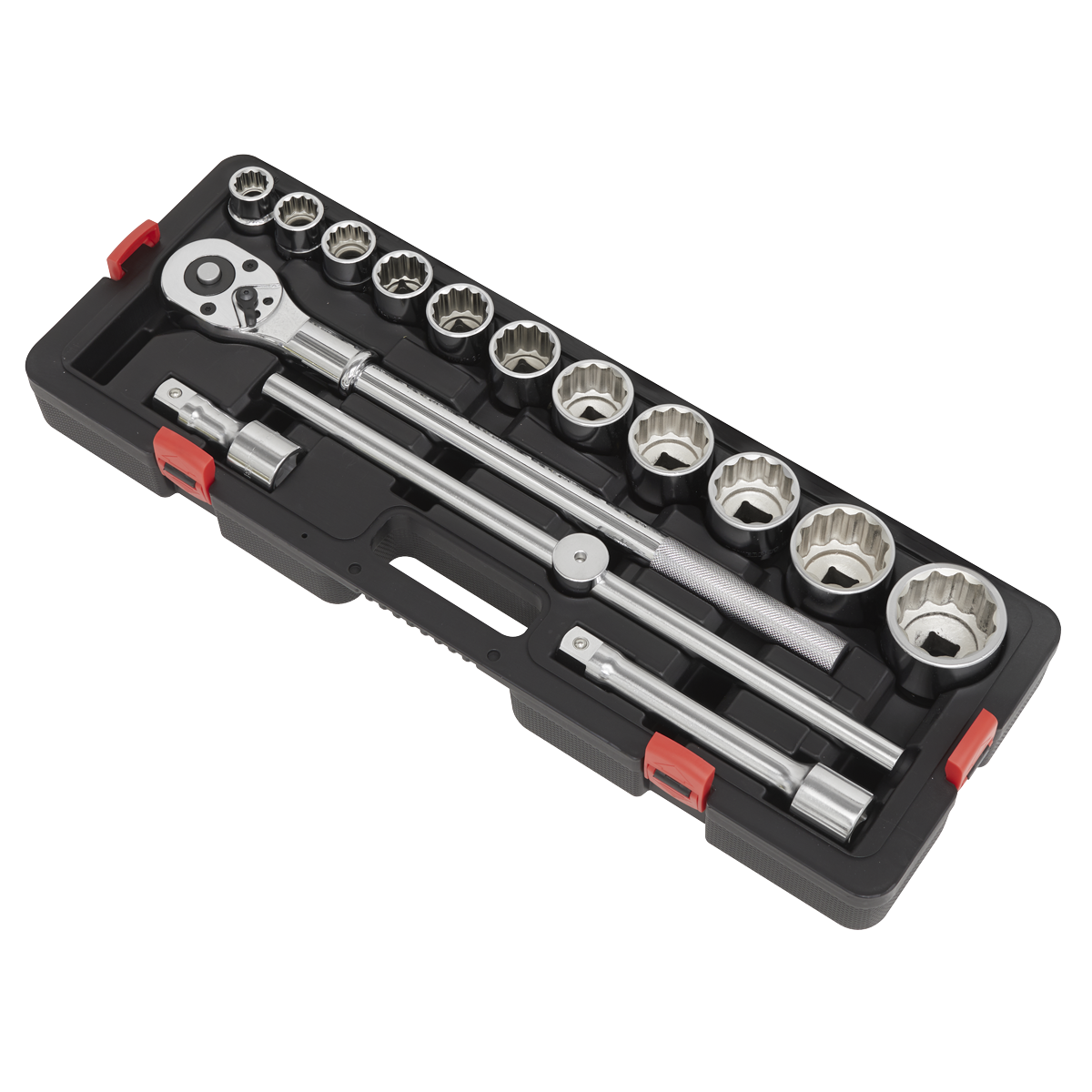 Sealey AK2583 Premier Socket Set 3/4"Sq Drive 12-Point 15pc - additional view 7