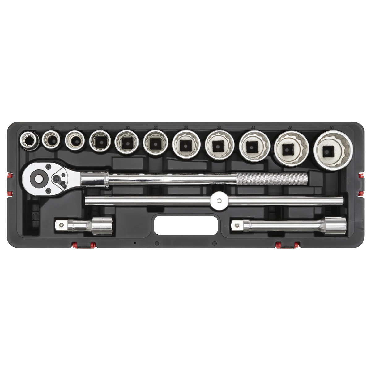 Sealey AK2583 Premier Socket Set 3/4"Sq Drive 12-Point 15pc - additional view 5