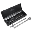 Sealey AK2585 Premier Socket Set 3/4"Sq Drive 12-Point 15pc