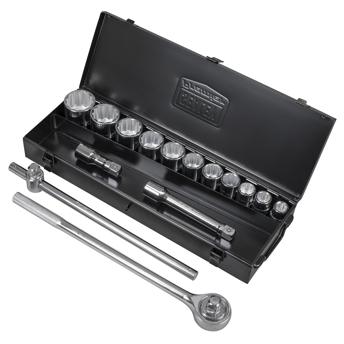 Sealey AK2585 Premier Socket Set 3/4"Sq Drive 12-Point 15pc - additional view 11