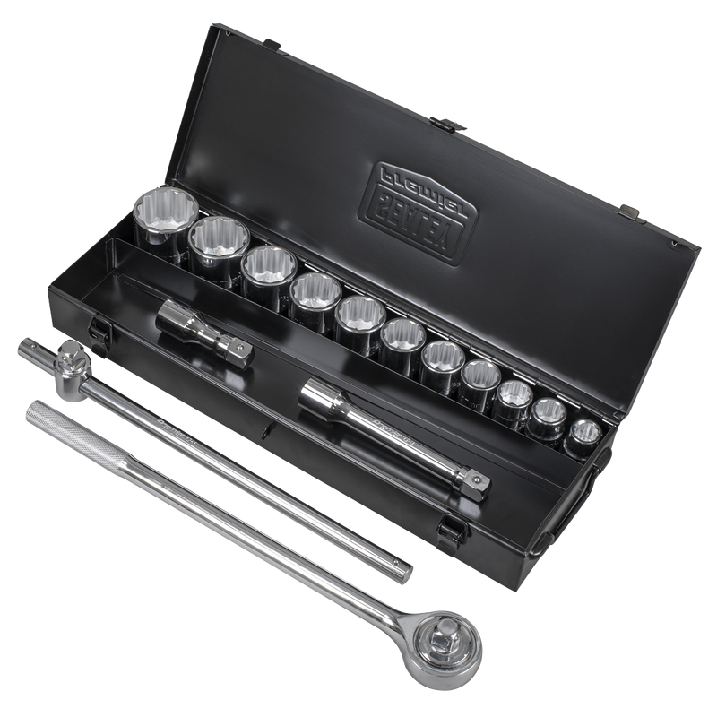 Sealey AK2585 Premier Socket Set 3/4"Sq Drive 12-Point 15pc - additional view 11