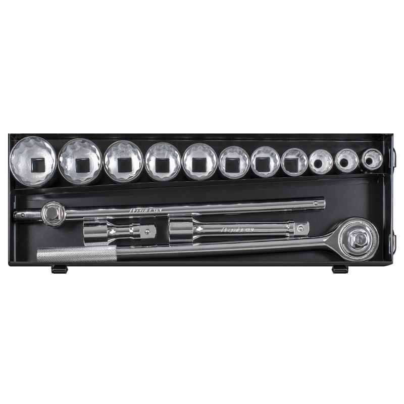 Sealey AK2585 Premier Socket Set 3/4"Sq Drive 12-Point 15pc - additional view 12